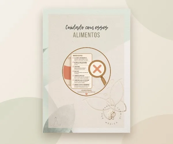 Capa do e-book Cuidado com Estes Alimentos